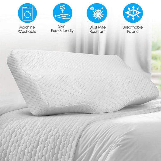 Snooze Right™ - Orthopedic Memory Foam Pillow - Health Care - therapycasa