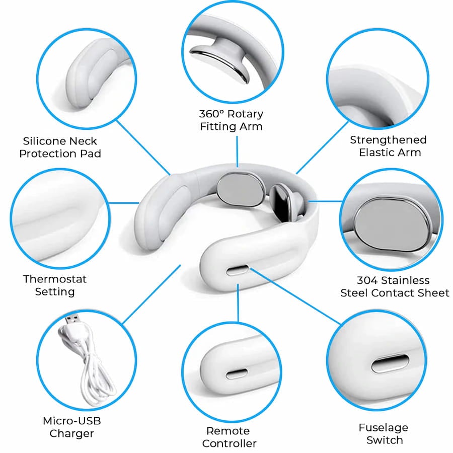 Neckovery™ - Intelligent Neck Massager - Electric Massagers - therapycasa